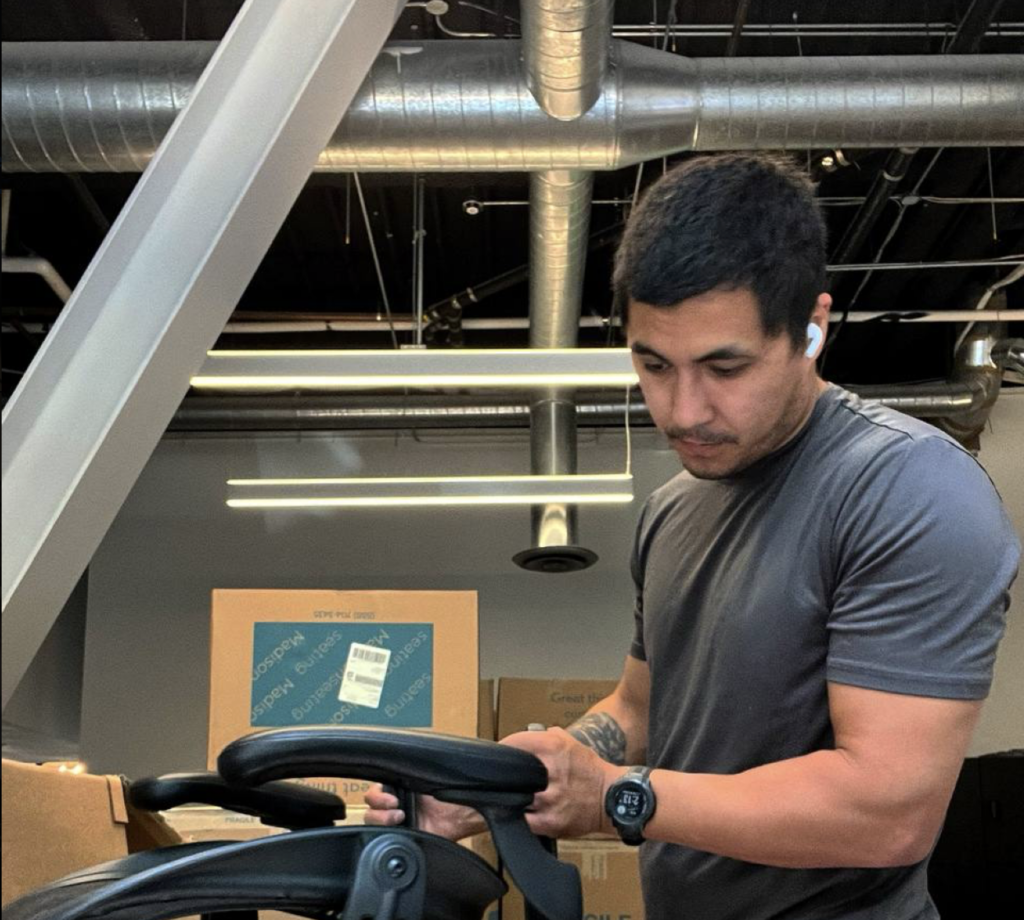 Fix sagging or squeaky doors 